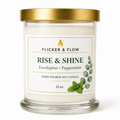 Rise & Shine Candle – Fresh Eucalyptus & Peppermint | 12 oz